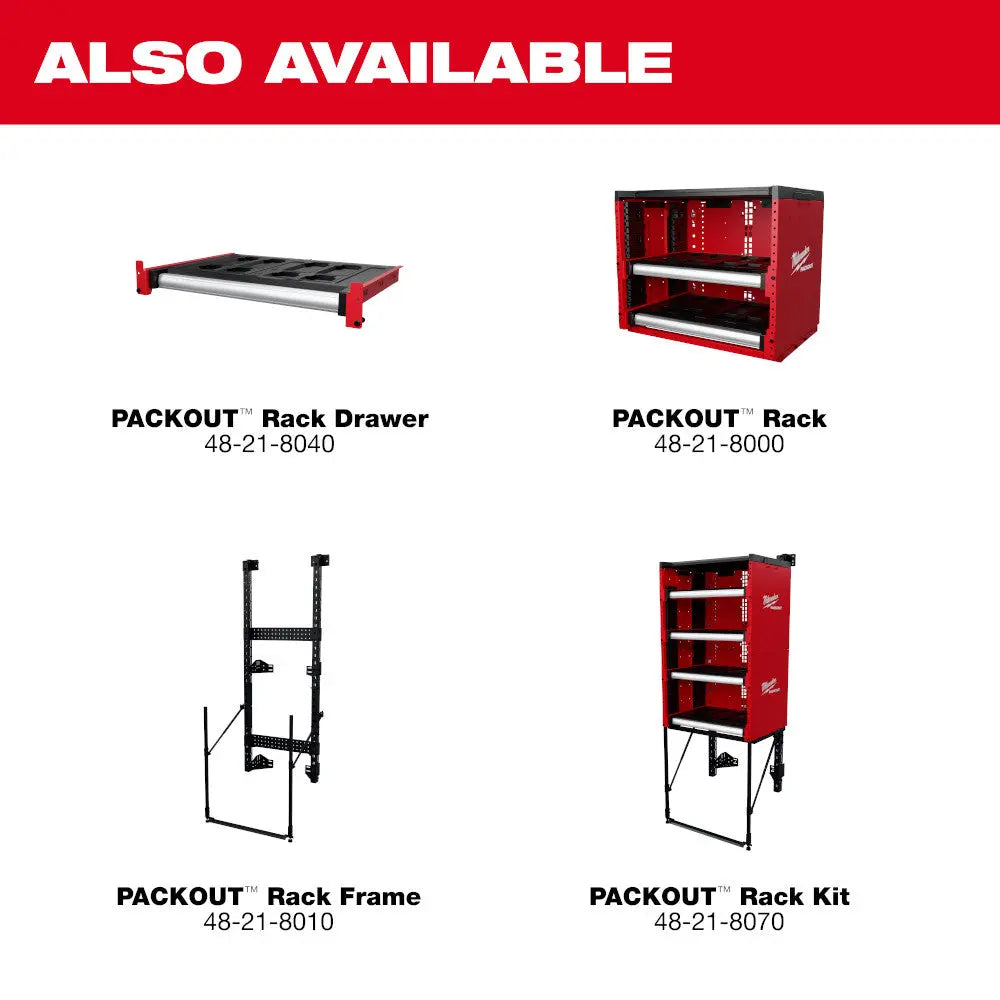 MILWAUKEE 48-21-8040 - PACKOUT™ Rack Drawer MILWAUKEE