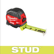 MILWAUKEE 48-22-1425 - 25' STUD Tape Measure MILWAUKEE