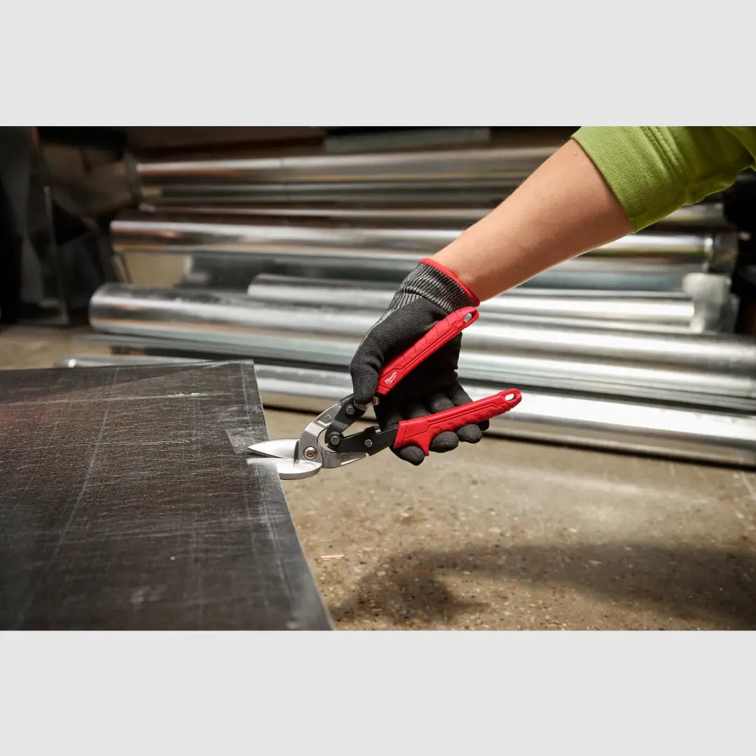 MILWAUKEE 48-22-4542 - Left Cutting Offset Aviation Snips MILWAUKEE