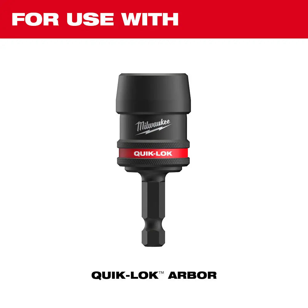 MILWAUKEE 49-56-7571 - 5PK Large Thread Adapters for QUIK-LOK™ Arbors MILWAUKEE