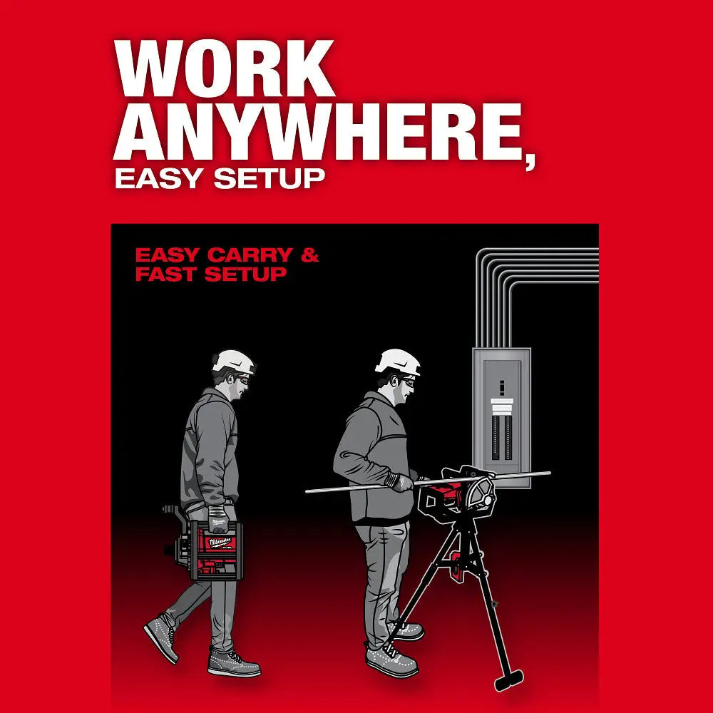 MILWAUKEE 5150-20 - M18 FUEL™ BRANCH CONDUIT BENDER w/ AUTO-ZERO™ MILWAUKEE