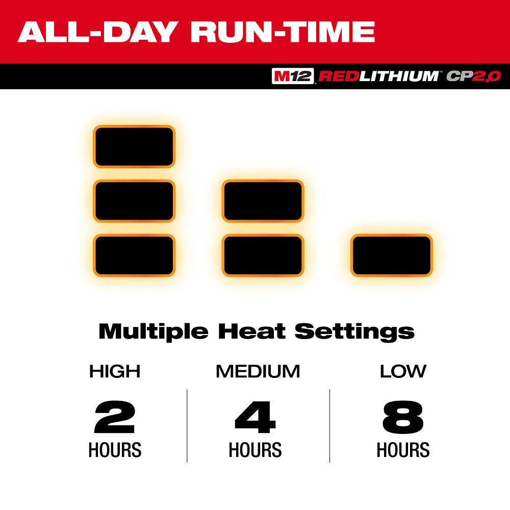 MILWAUKEE M200G-212X - M12™ Heated Hoodie Kit - Gray - 2X MILWAUKEE