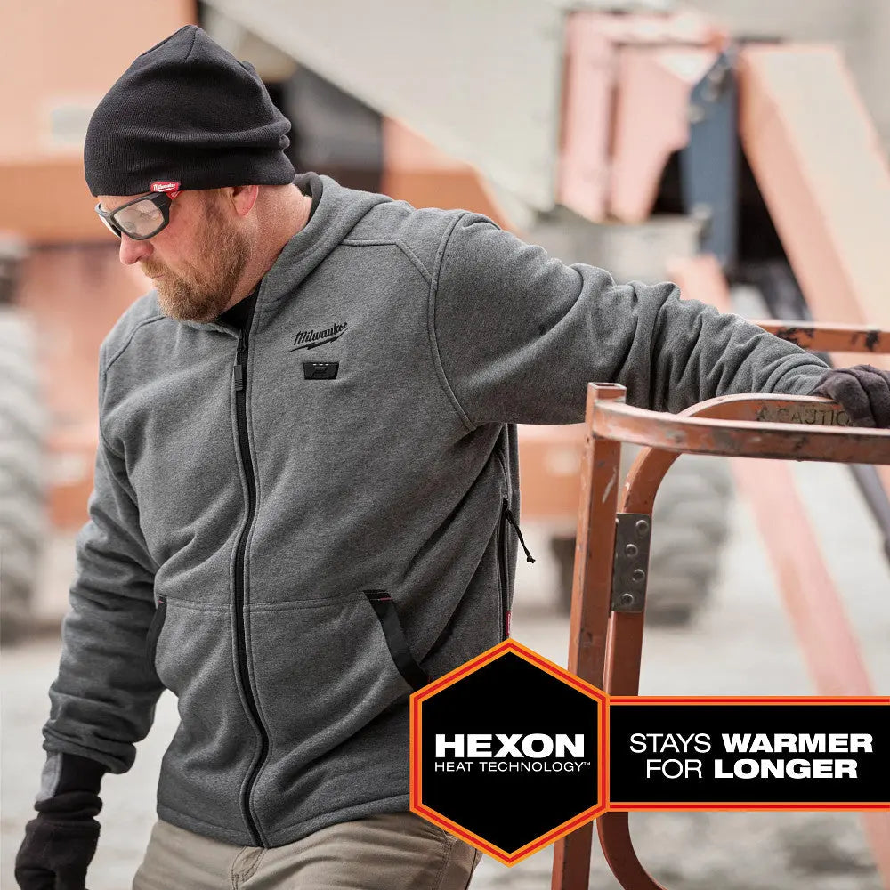 MILWAUKEE M200U-20XL - M12™ Heated Hoodie - Blue - XL MILWAUKEE