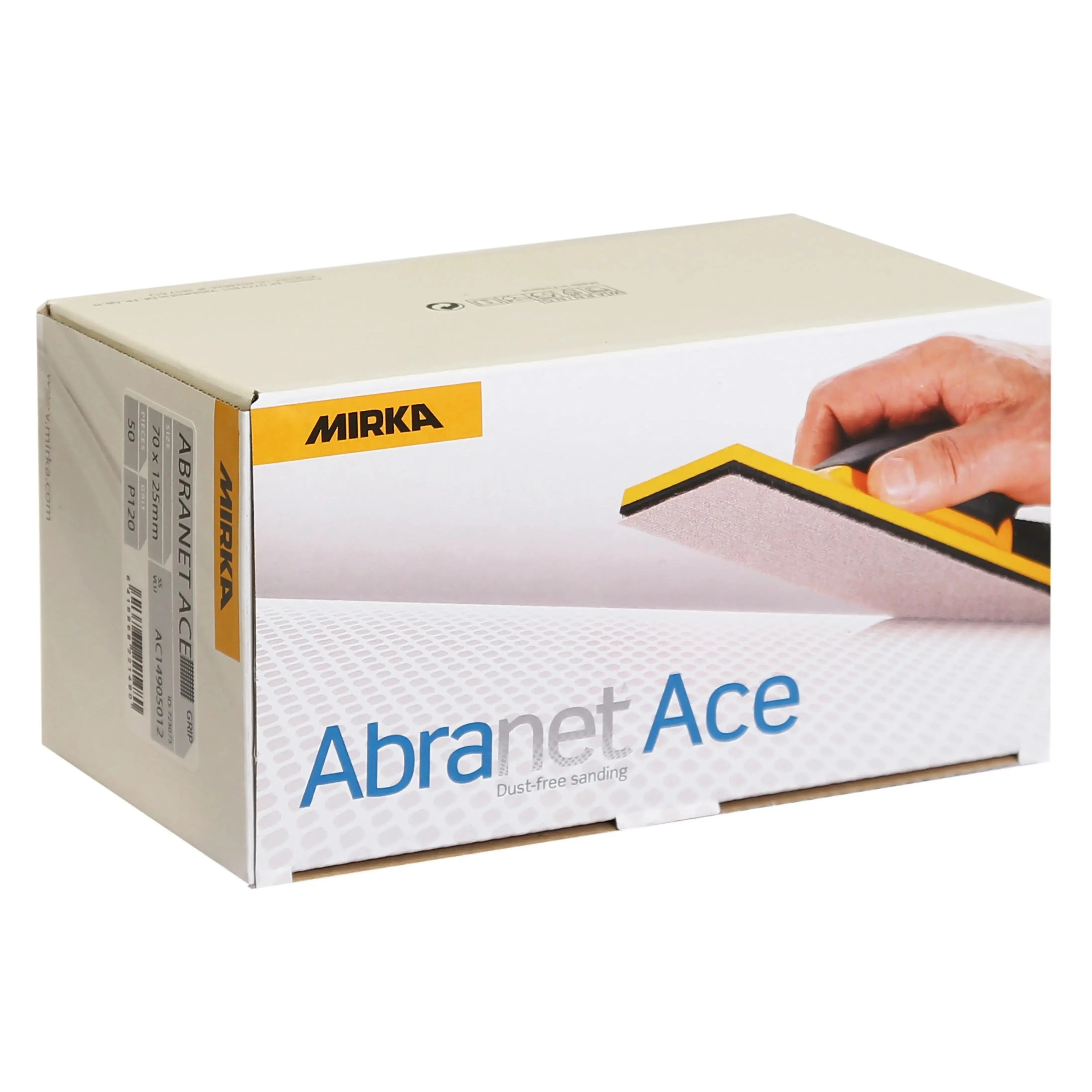 MIRKA AC-129-080 - Ace 3" x 4" Mesh Grip Sheet 80gr (50pk) MIRKA