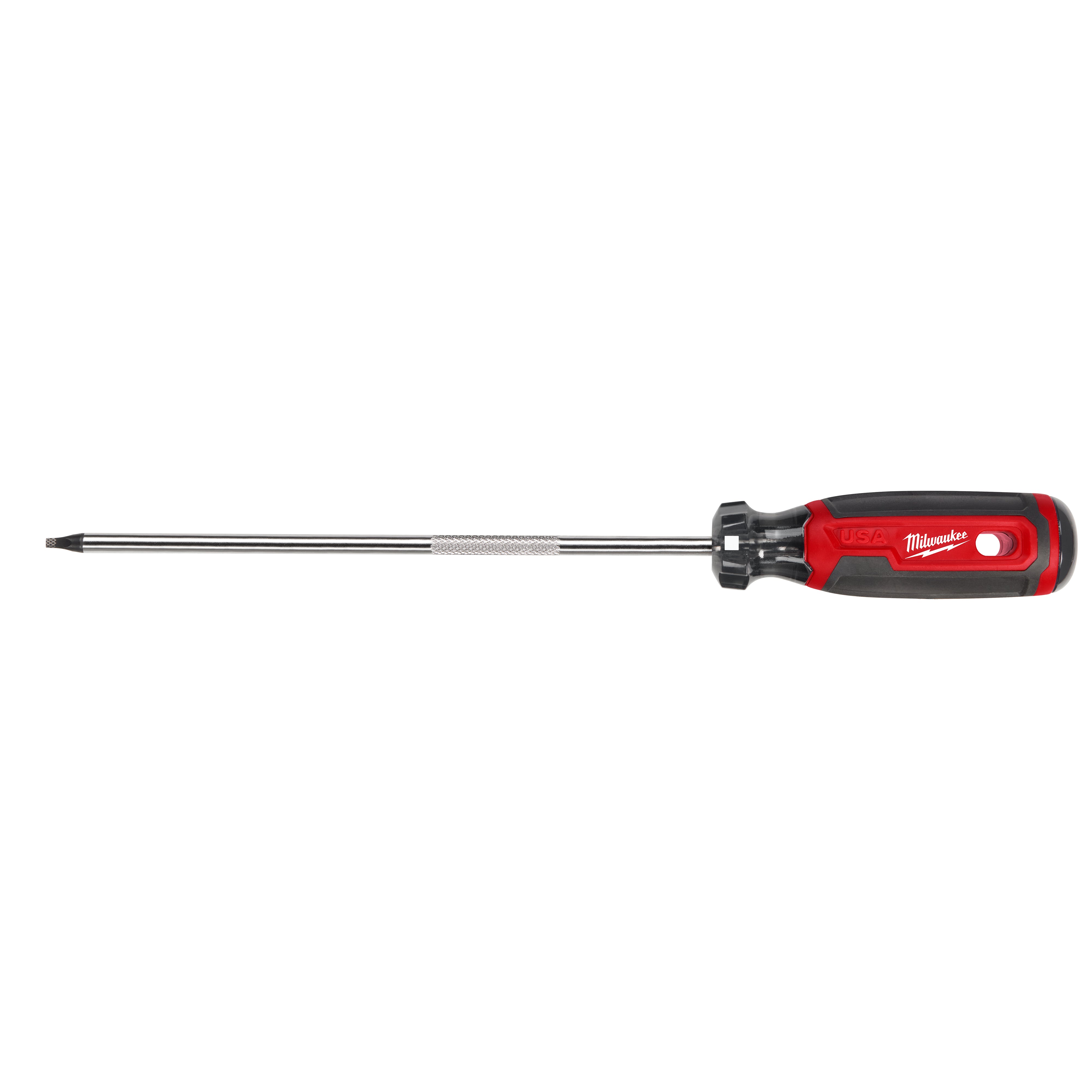 Milwaukee MT220 #2 Square 8-inch Cushion Grip Screwdriver USA