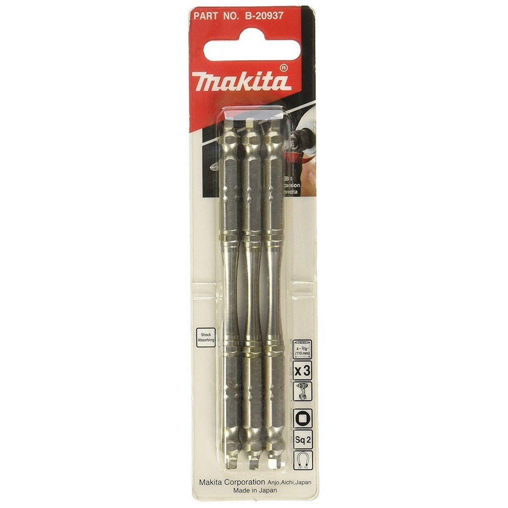 Makita B-20937 - 4-3/8" #2 Robertson Torsion Driver Bit MAKITA