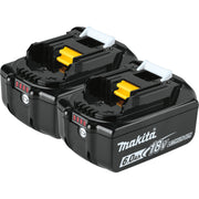 Makita BL1860-2  - 2pk 18V Li-Ion 6.0Ah Batteries - Wise Line Tools