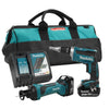 MAKITA DLX2089M - 18V LXT 2 Piece Combo 4.0Ah Kit (DFS452Z/DCO180Z)
