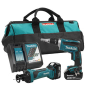Makita DLX2089M 18V LXT 2 Piece Combo 4.0Ah Kit (DFS452Z/DCO180Z) - Wise Line Tools