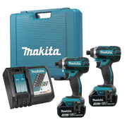 Makita DLX2149 - 2pc 18V Impact Driver Kit - Wise Line Tools