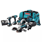 Makita DLX6079M-  18V LXT 6-Tool Combo Kit - 4.0A - Wise Line Tools