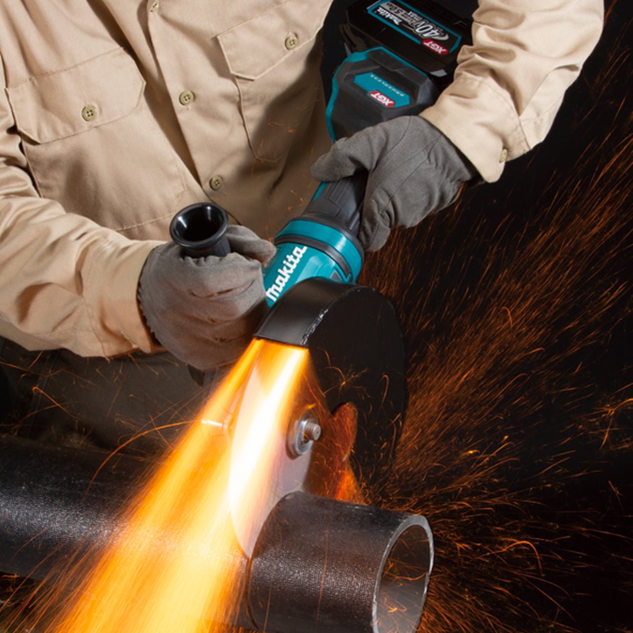 Makita GA038GZ  -  40V MAX XGT Li-Ion BL 6" Angle Grinder (Paddle Switch) - Wise Line Tools