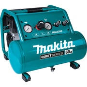Makita MAC320Q  -  1.5 HP - 1 Gal Quiet Series Air Compressor - Wise Line Tools