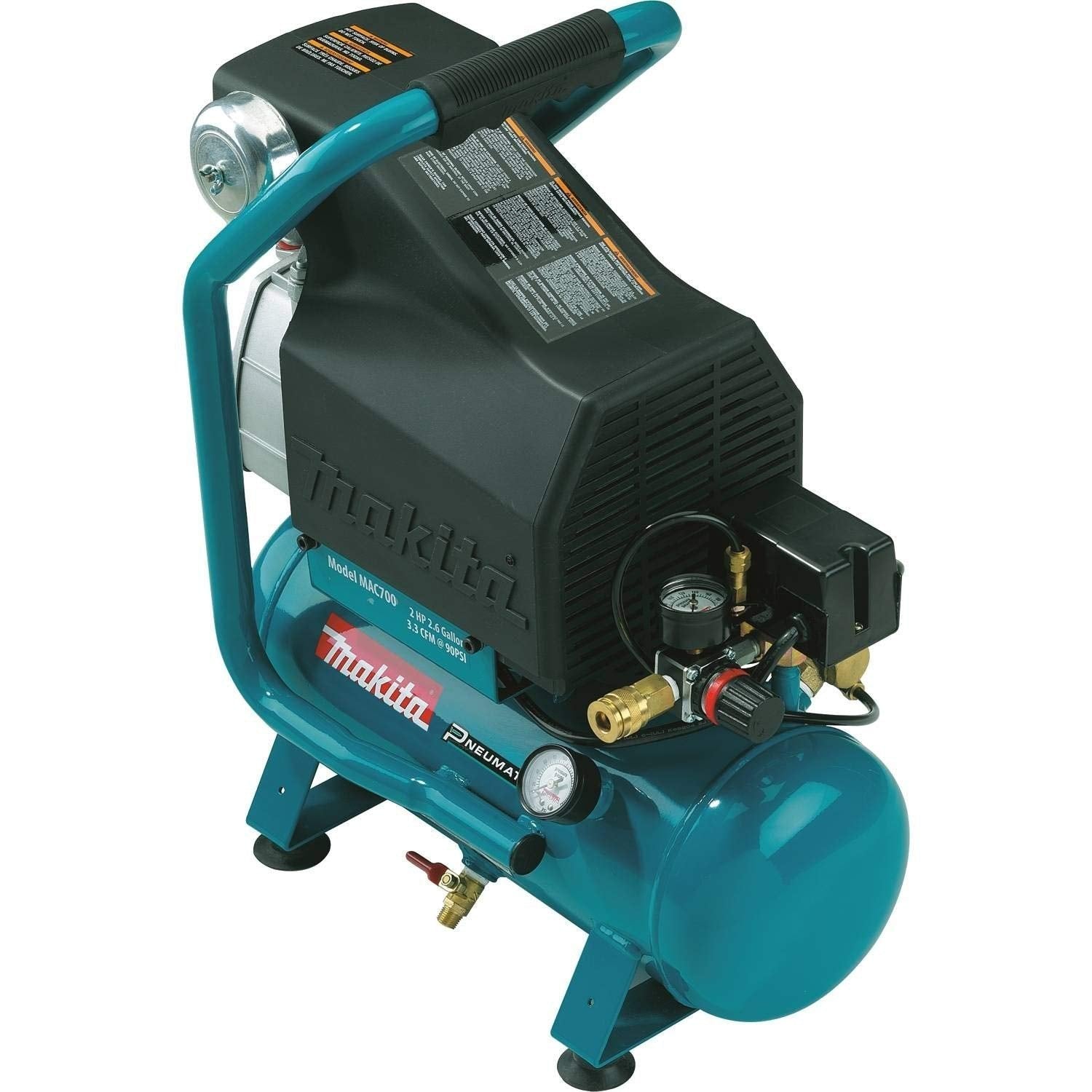 Makita MAC700 2 HP 2.6 Gallon Air Compressor - Wise Line Tools