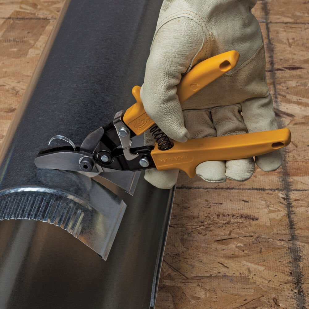 Malco M2004 - Double Cut Metal Snips - Wise Line Tools