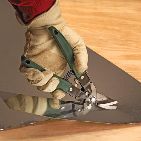 Malco M2007 - Max2000 Offset Right Cut Green Snip - Wise Line Tools