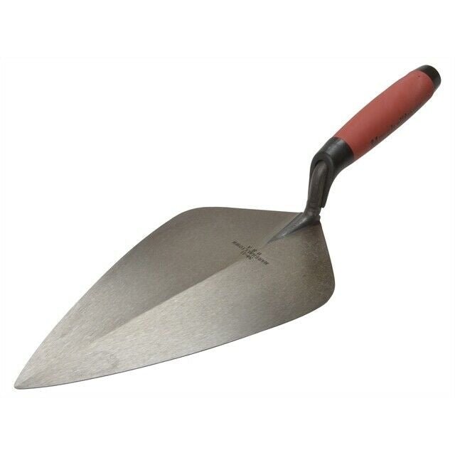 Marshalltown  34 11FG  -  11" Brick Trowel Wide London Pattern-DuraSoft Handle - Wise Line Tools