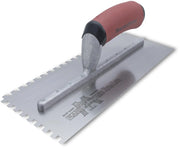 Marshalltown  702SD  -  Notch Trowel-1/4 X 1/4 X 1/4 SQ-DuraSoft Handle - Wise Line Tools
