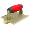 Marshalltown 7304 - Rainureuse en bronze ; 6 x 4 1/2 ; 3/4D, 7/8W, 3/8R - manche résilient 