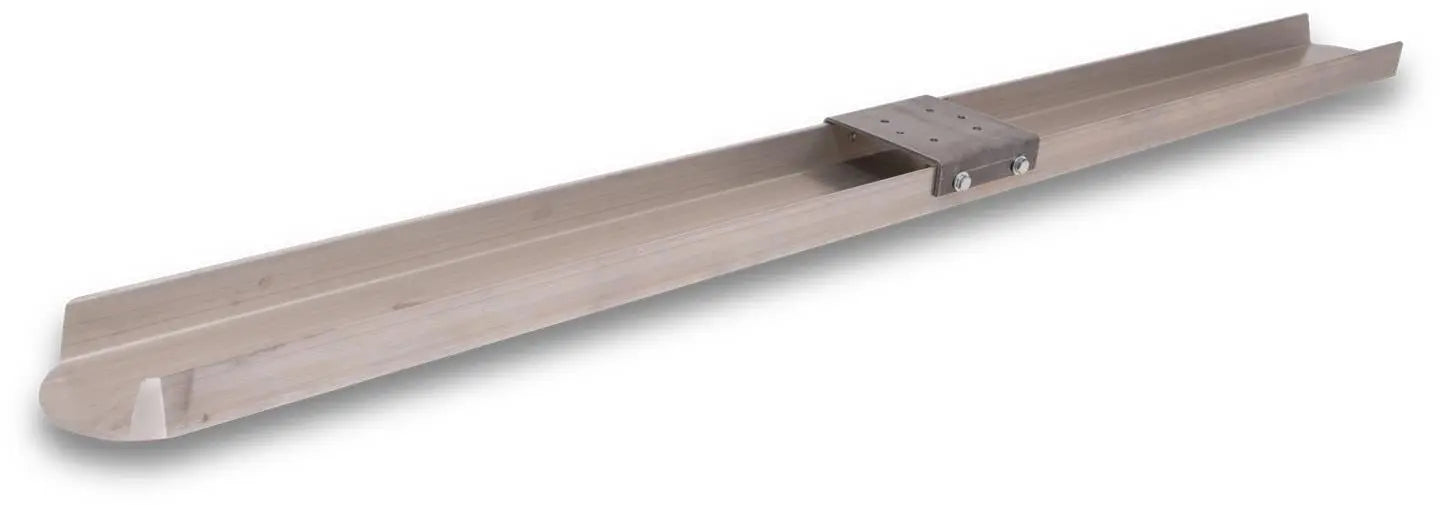 Marshalltown CB72DE -72" Double Edge Magnesium Channel Bull Float-Round End - Wise Line Tools