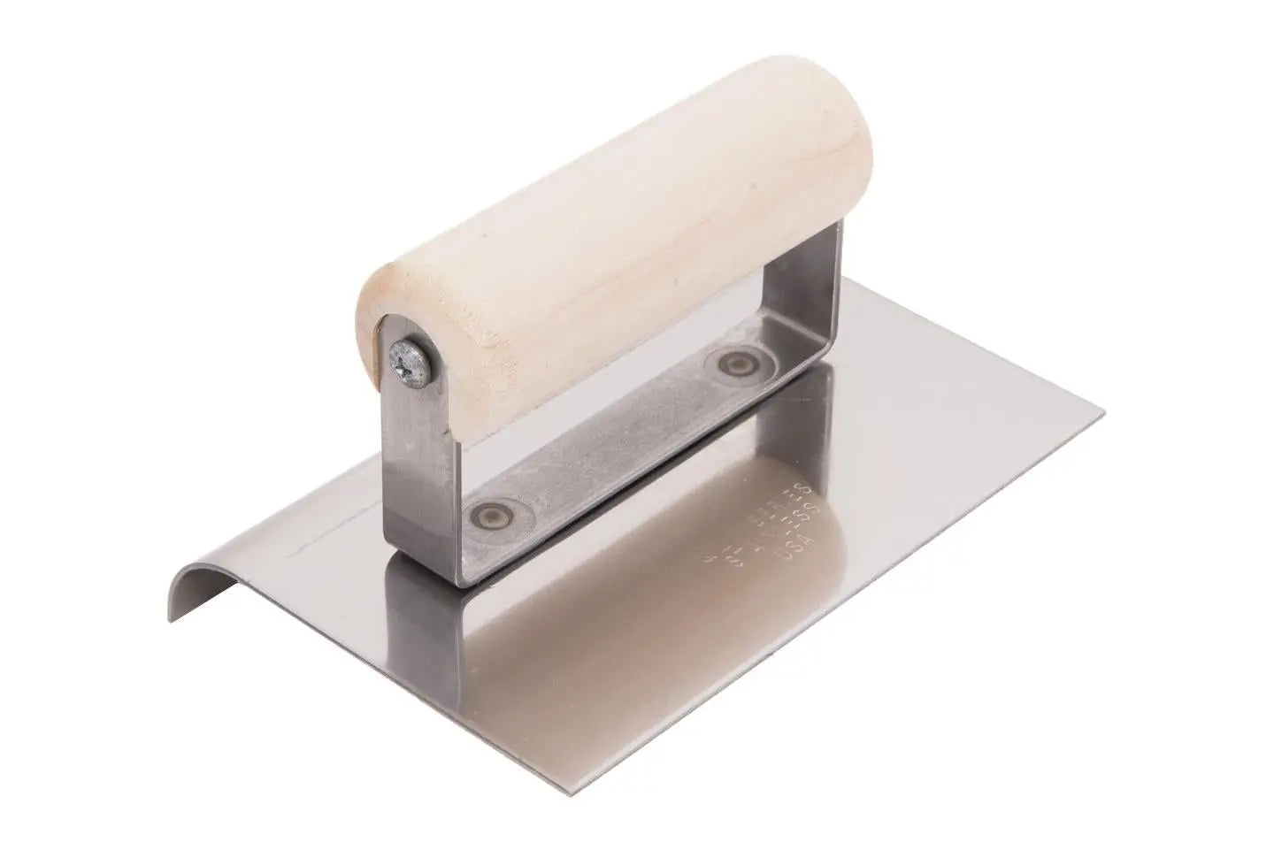 Marshalltown  CE509S - 6 X 4 SS Edger; 1/2R, 5/8L-Wood Handle MARSHALLTOWN