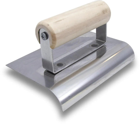 Marshalltown  CE509S - 6 X 4 SS Edger; 1/2R, 5/8L-Wood Handle MARSHALLTOWN
