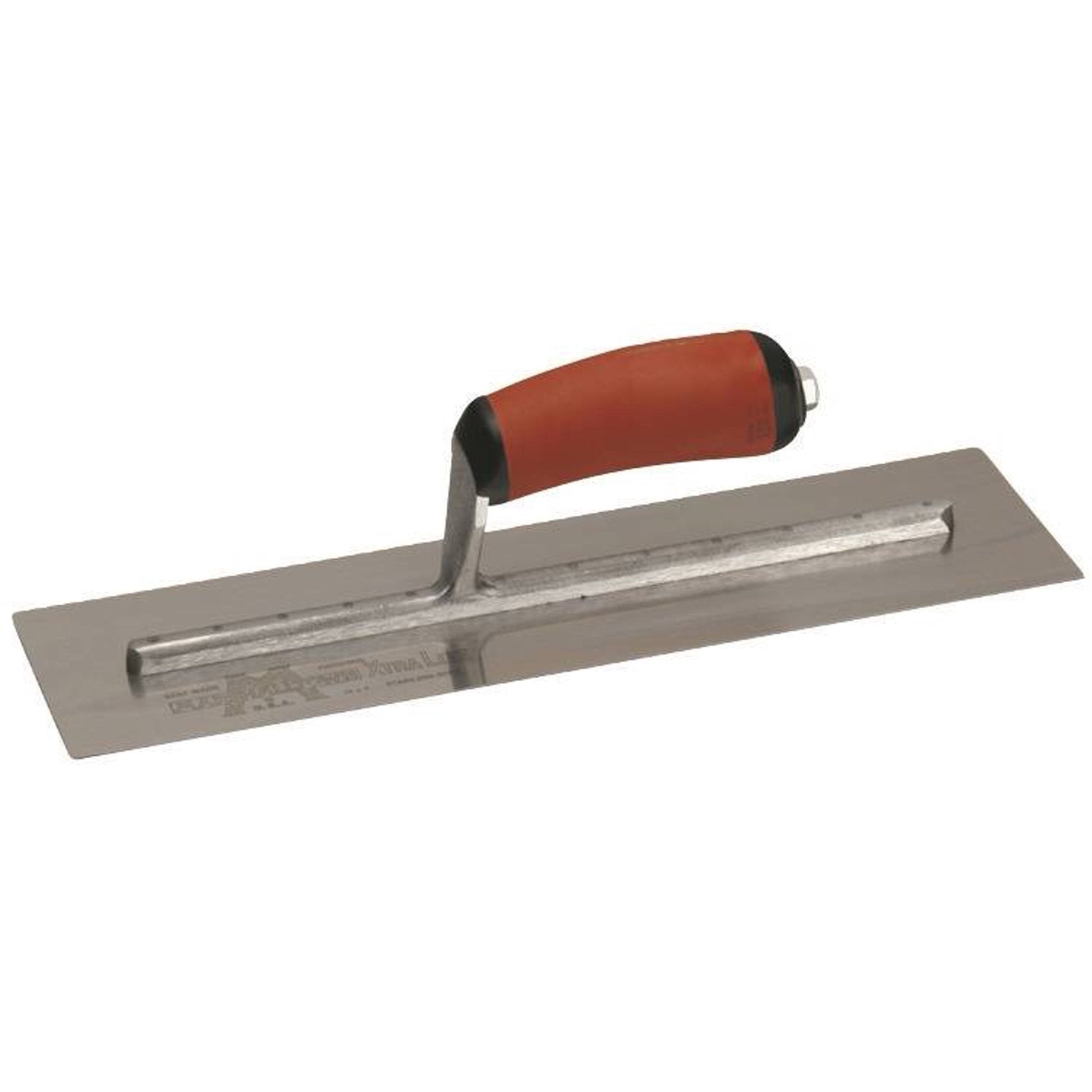 Marshalltown MXS64D  -  14 X 4 Finishing Trowel Curved DuraSoft Handle - Wise Line Tools
