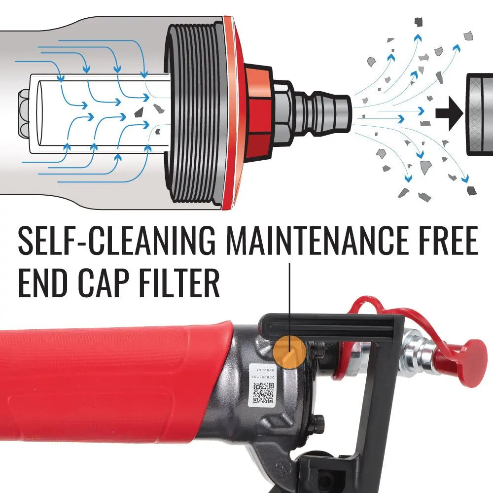 Max HN65S - PowerLite® High Pressure Decking, Sheathing & Siding Coil Nailer up to 2-1/2 MAX