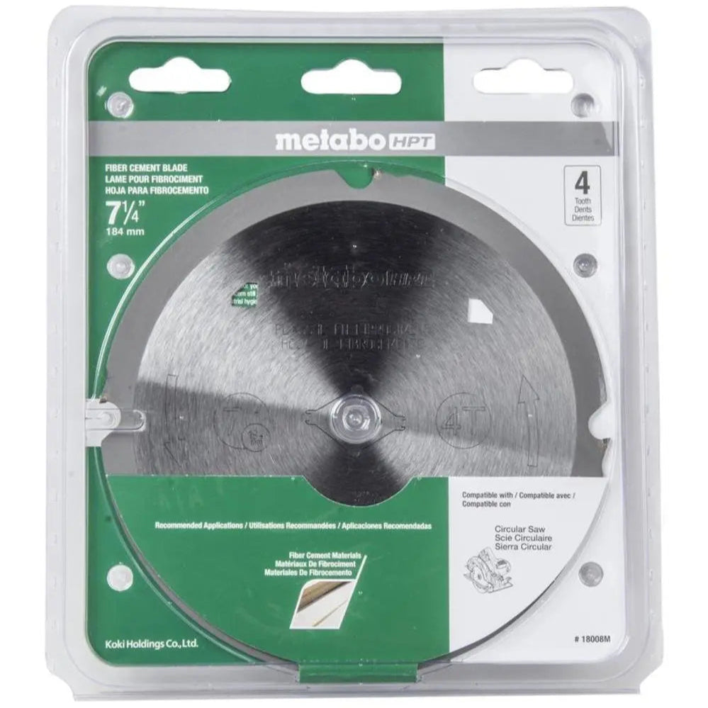 Metabo 18008M -  7- 1/4-in Fiber Cement Saw Blade METABO