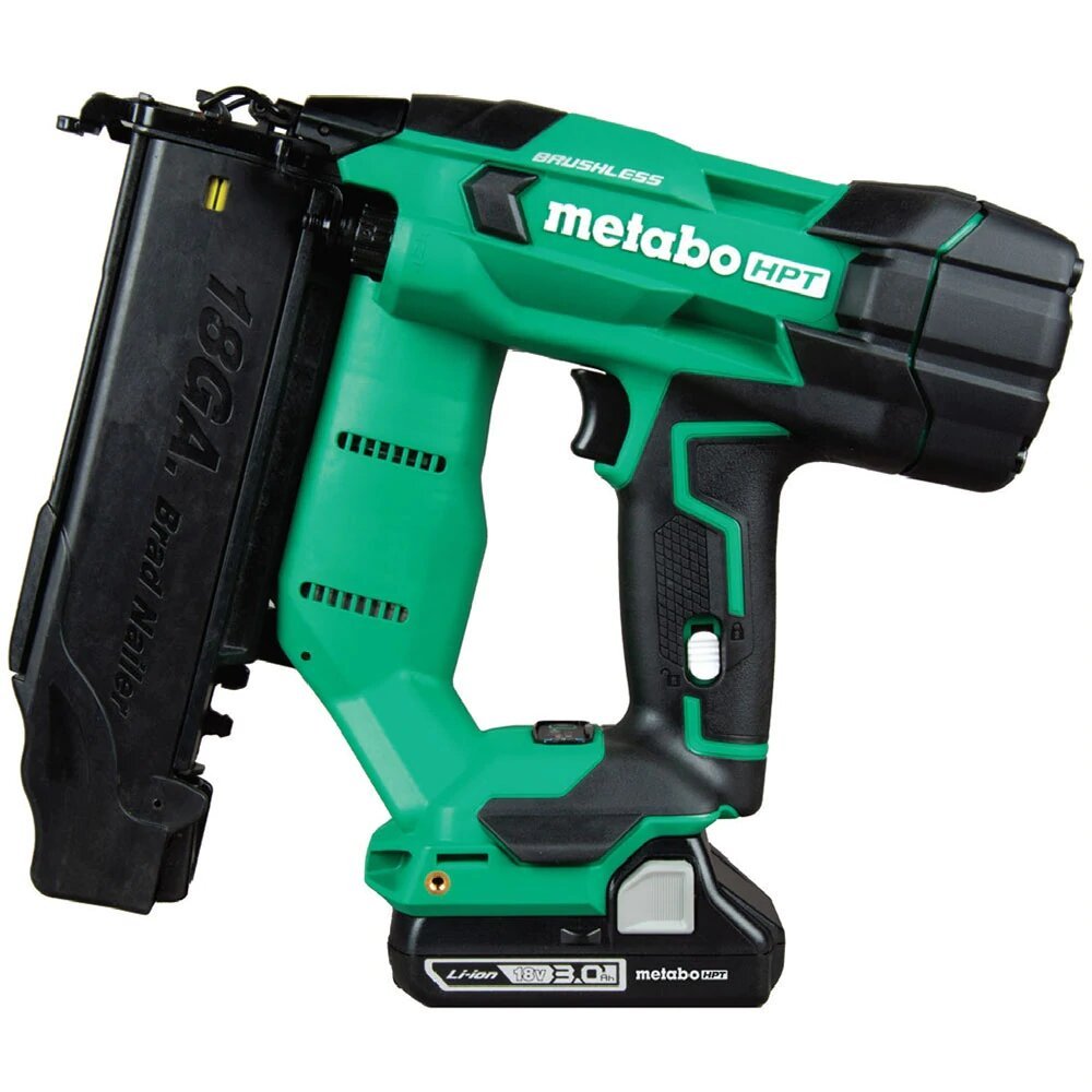 Metabo 18V Compact Cordless 18 Gauge Brad Nailer - Wise Line Tools