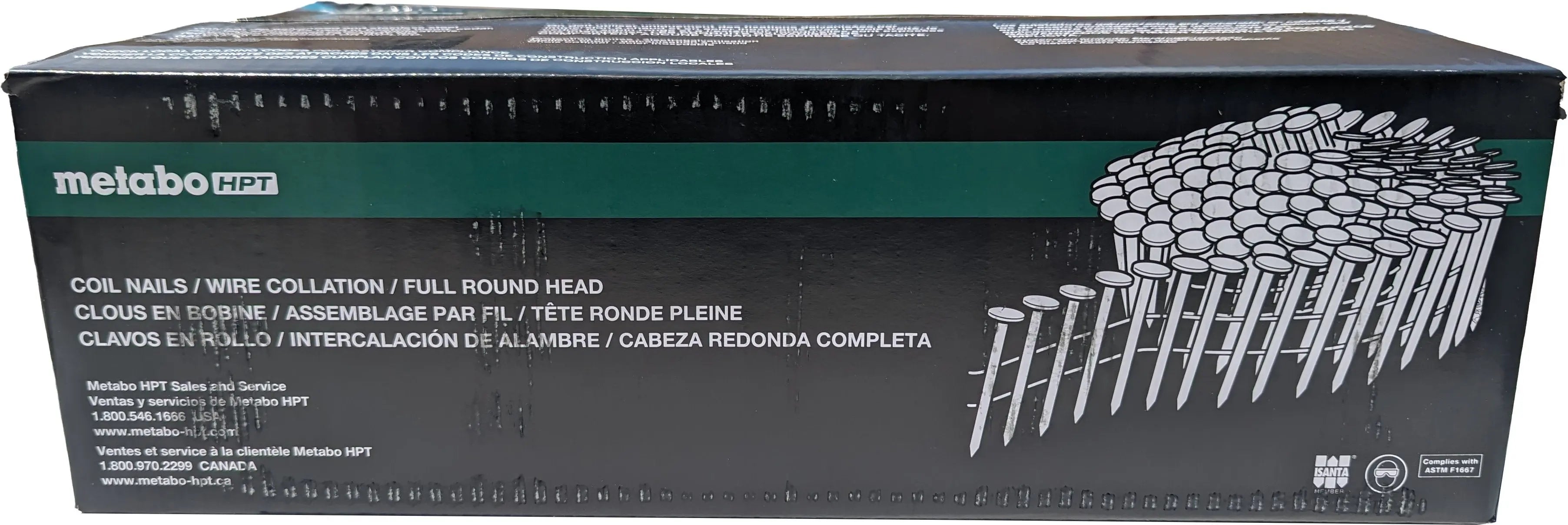 Metabo HIT114RN - 1-1/4" Coil Roofing Nails METABO