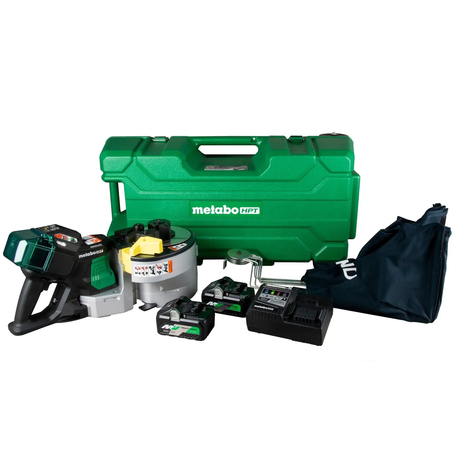 Metabo HPT-VB3616DAM - 36V MultiVolt™ Brushless Rebar Bender/Cutter 4.0Ah Batteries x 2 - Wise Line Tools