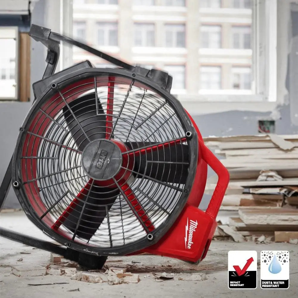 Milwaukee 0821-20 - M18™ Brushless 18" Fan - Wise Line Tools