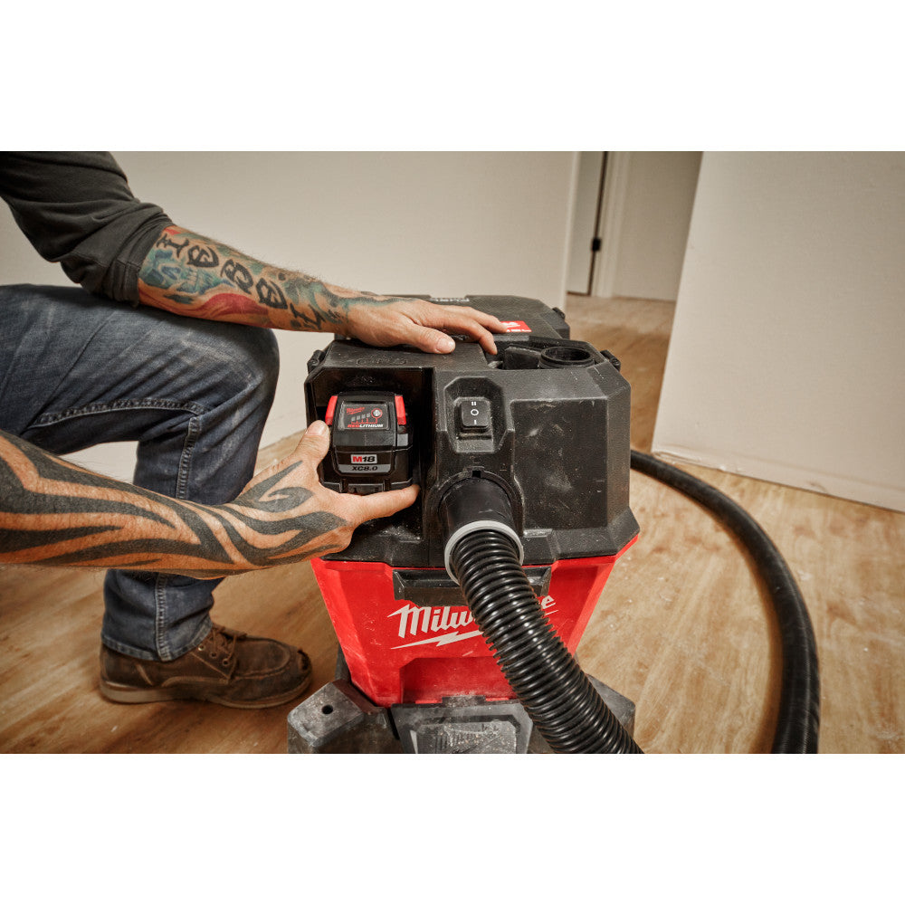 Milwaukee 0910-20 - M18 FUEL™ 6 Gallon Wet/Dry Vacuum - Wise Line Tools