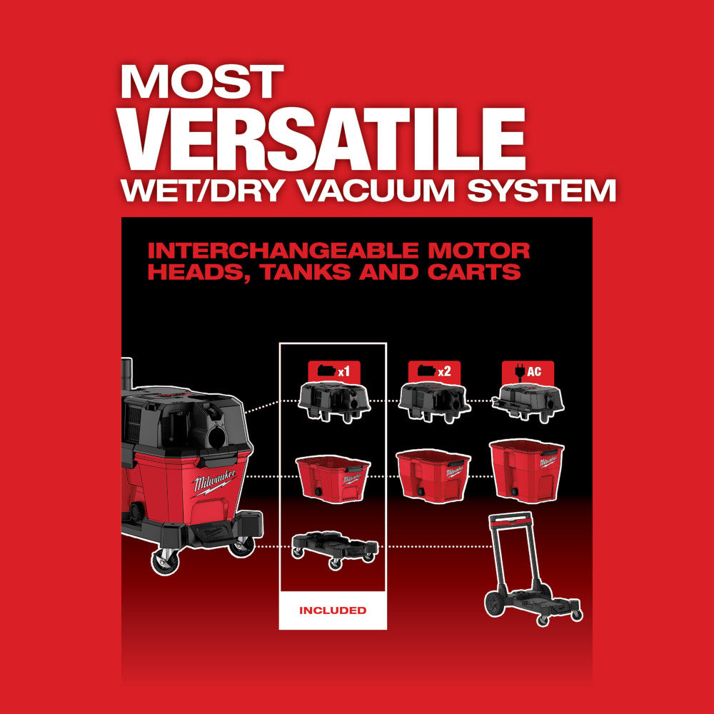 Milwaukee 0910-20 - M18 FUEL™ 6 Gallon Wet/Dry Vacuum - Wise Line Tools