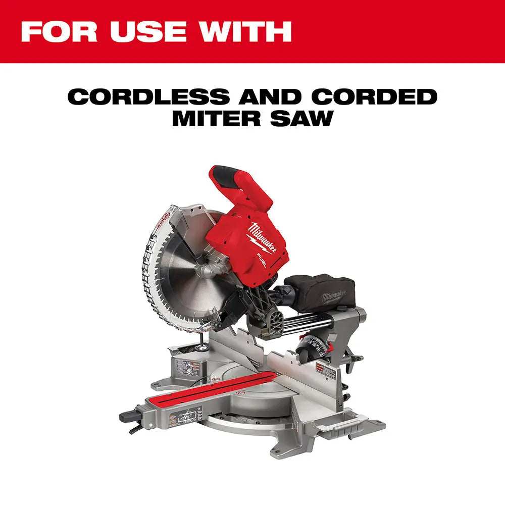 Milwaukee 12 in. 44T + 80T Two Pack Circular Saw Blade - Wise Line Tools