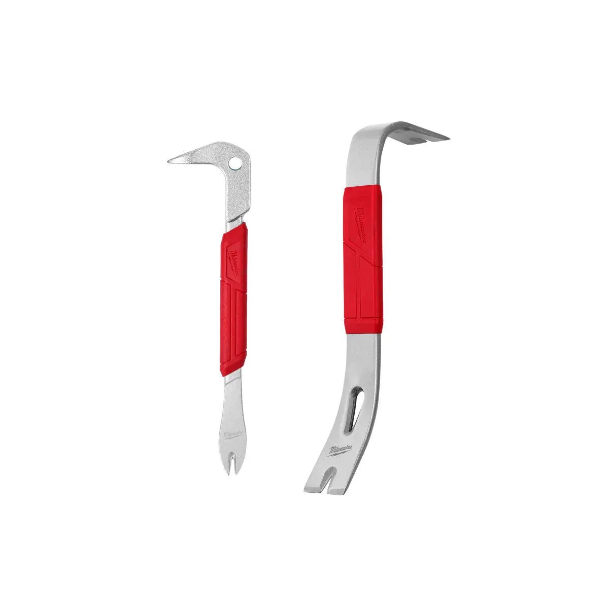 Milwaukee 12" Flat Pry Bar + 9" Nail Puller Combo - 48-22-9034A - Wise Line Tools