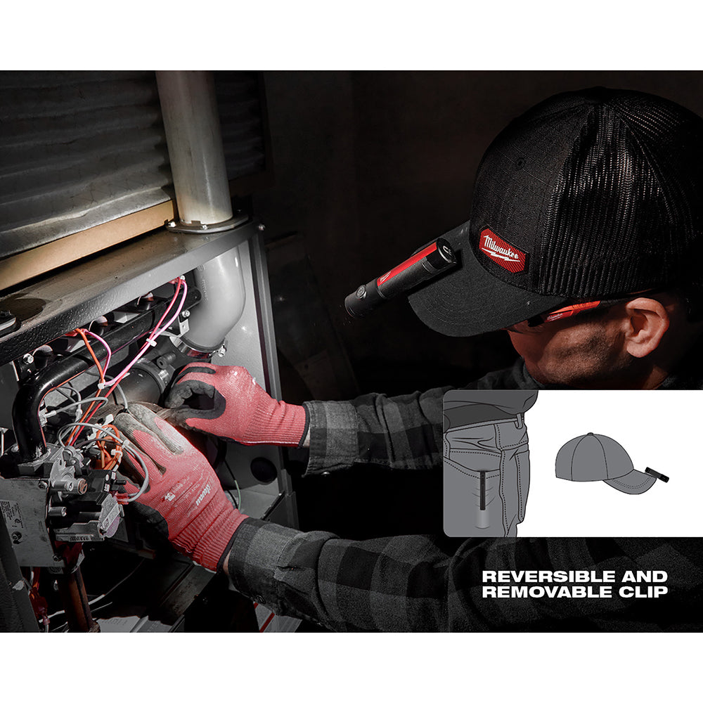 Milwaukee 2011R - Rechargeable 500L Everyday Carry Flashlight w/ Magnet - Wise Line Tools