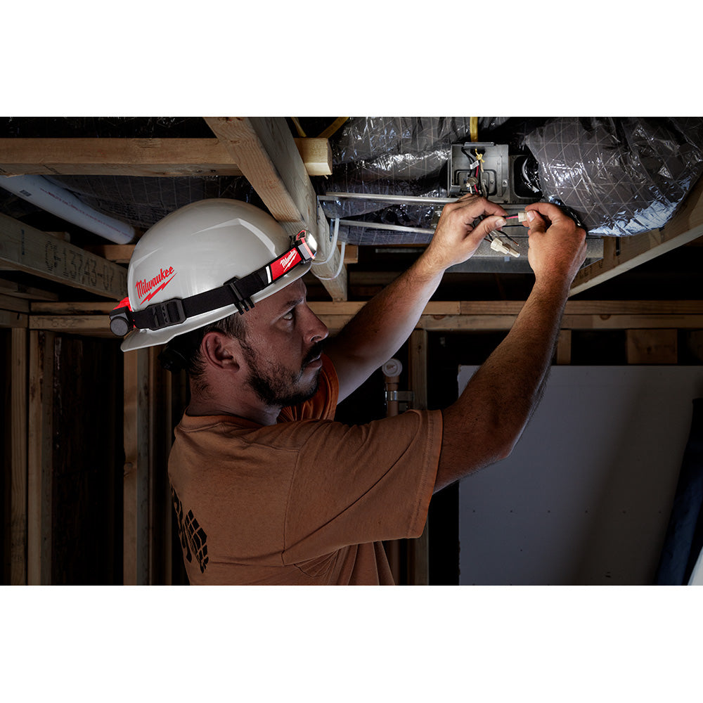 Milwaukee 2115-21 - REDLITHIUM™ USB Low-Profile Headlamp - Wise Line Tools