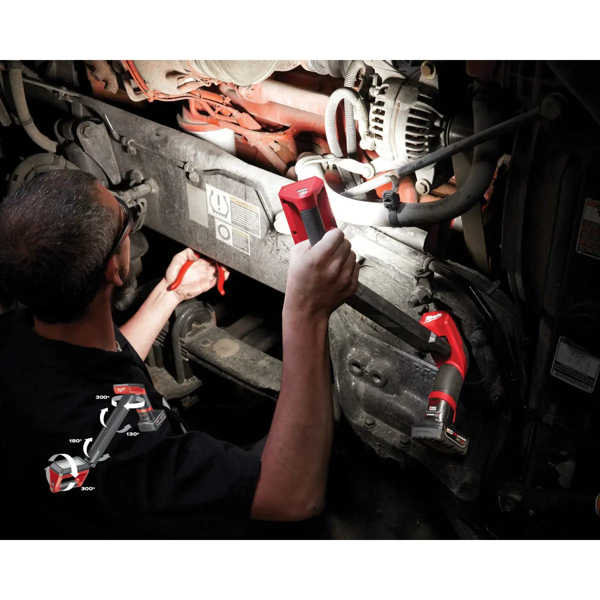 Milwaukee 2126-21XC - M12™ Underbody Light Kit - Wise Line Tools