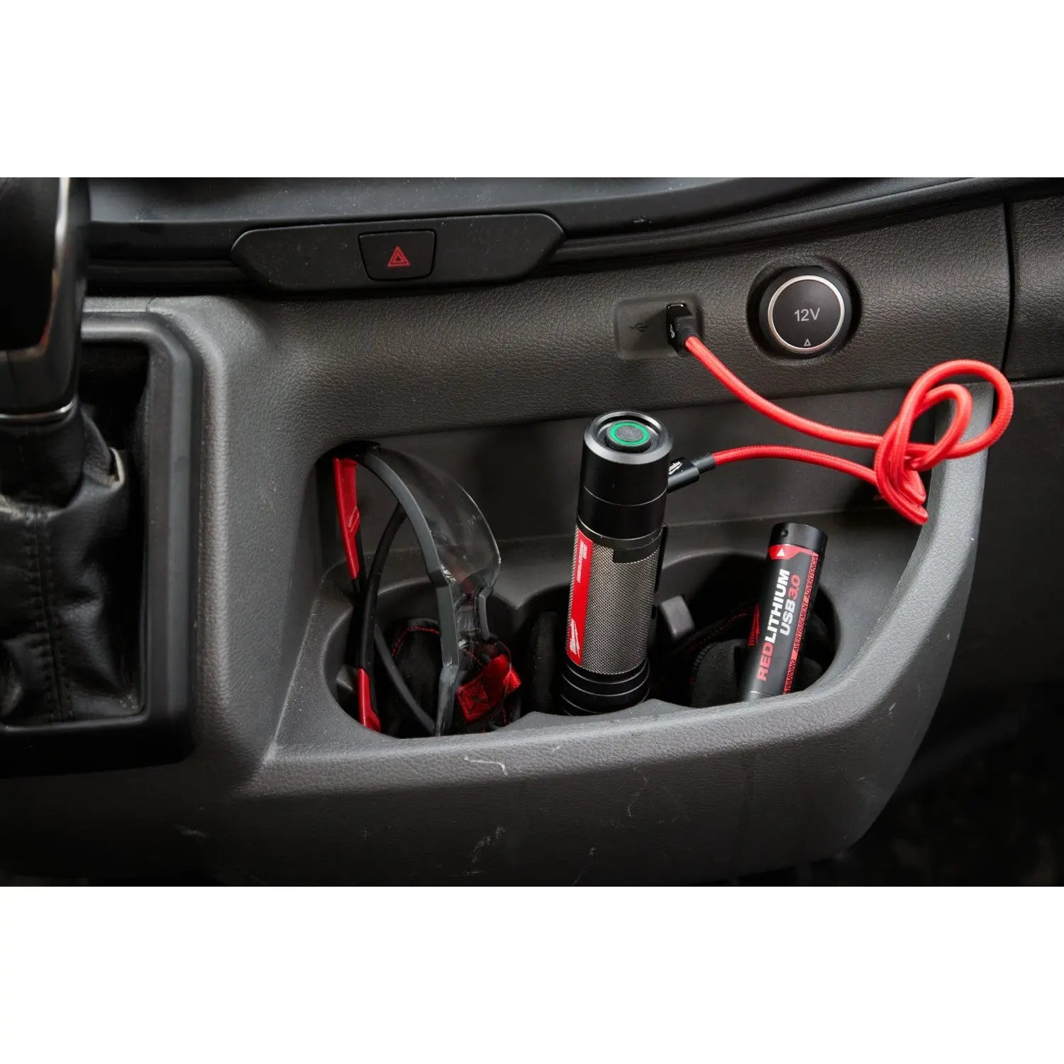 Milwaukee 2162-21 - REDLITHIUM™ USB 2,000L Slide Focus Flashlight - Wise Line Tools