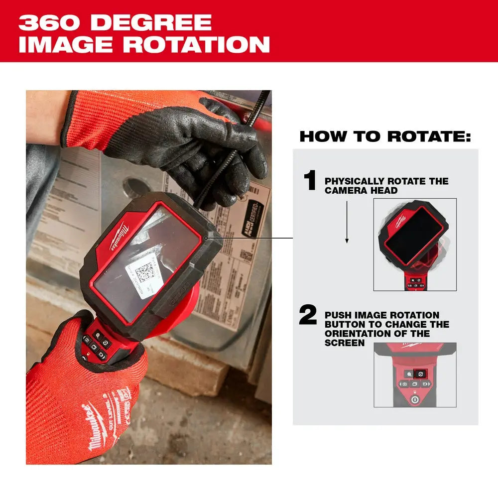 Milwaukee 2323-21 - M12™ M-Spector™ 360 4' Inspection Camera - Wise Line Tools