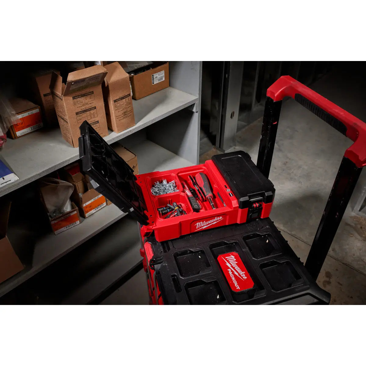 Milwaukee 2356-20 - M12™ PACKOUT™ Flood Light w/ USB Charging - Wise Line Tools