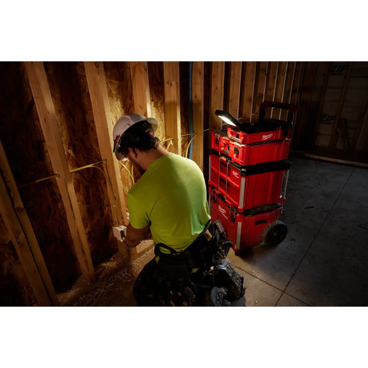 Milwaukee 2356-20 - M12™ PACKOUT™ Flood Light w/ USB Charging - Wise Line Tools