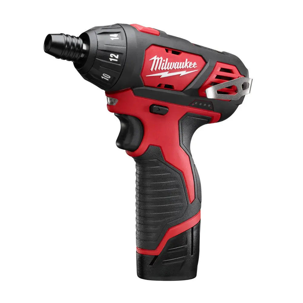 Milwaukee 2401-22 - M12™ 1/4 in. Hex Screwdriver - Wise Line Tools