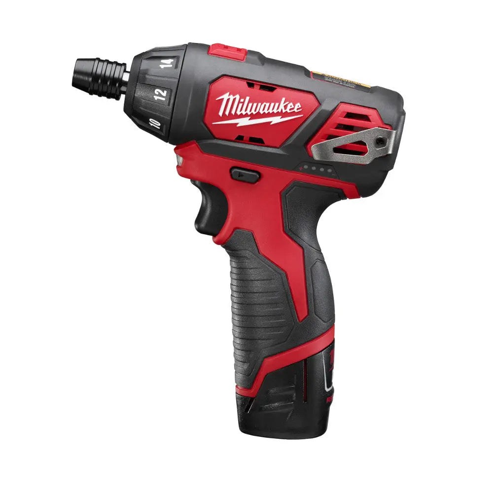 Milwaukee 2401-22 - M12™ 1/4 in. Hex Screwdriver - Wise Line Tools