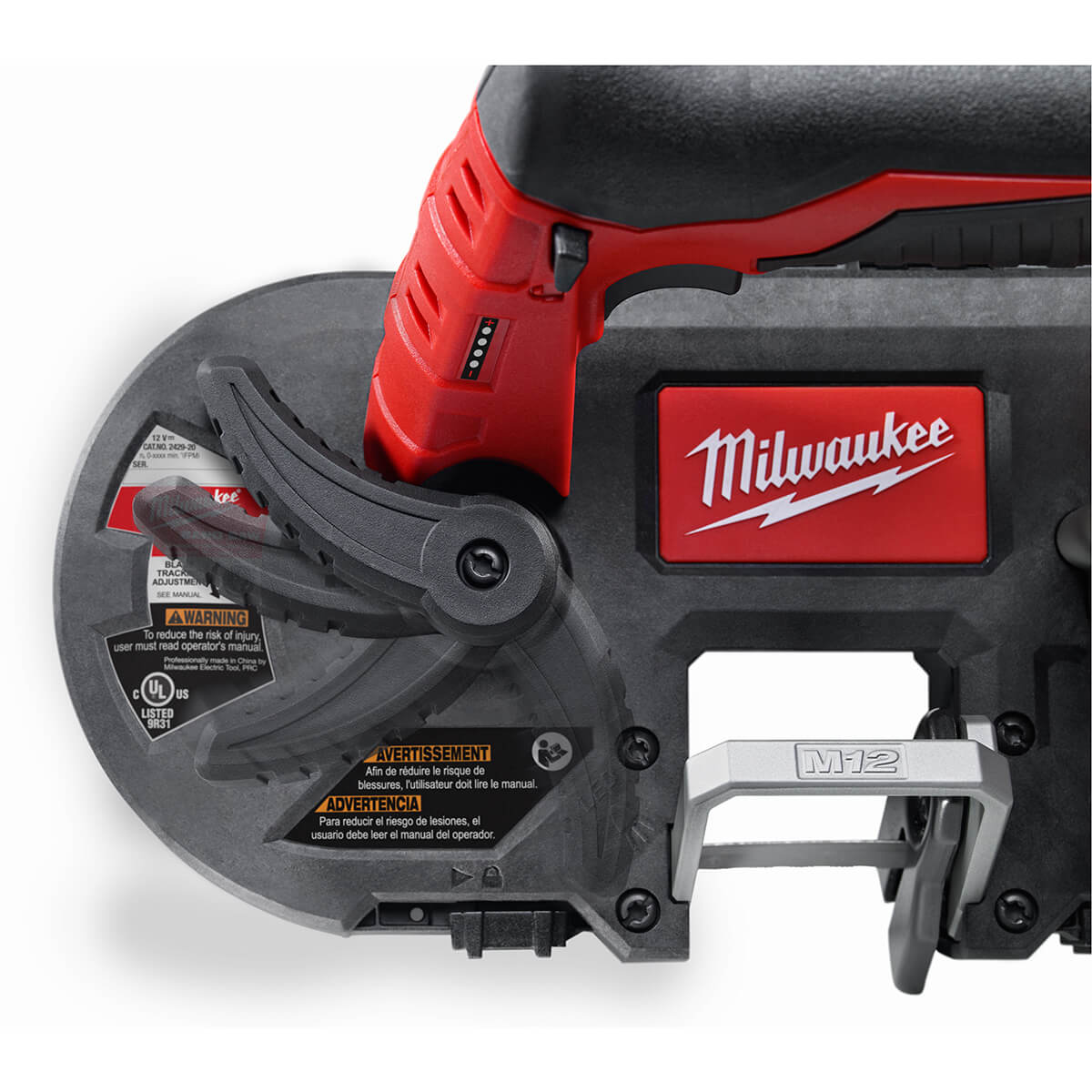 Milwaukee 2429-21XC - M12™ Cordless Sub-Compact Band Saw Kit - Wise Line Tools