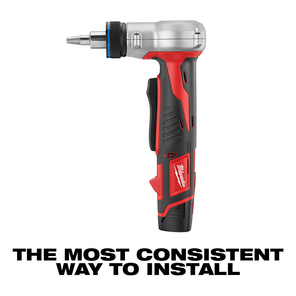 Milwaukee 2432-22 - M12™ ProPEX® Expansion Tool Kit - Wise Line Tools