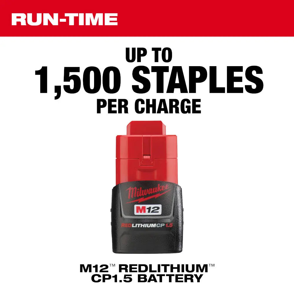 Milwaukee 2447-20 - M12™ 3/8 in. Crown Stapler MILWAUKEE