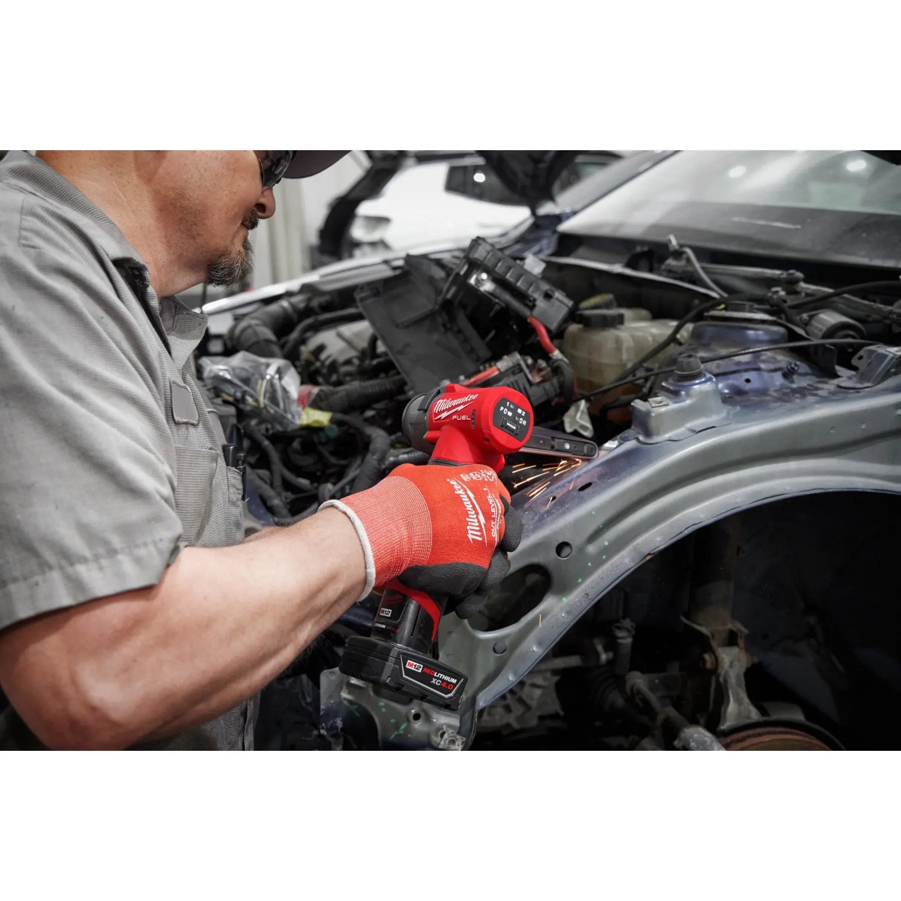 Milwaukee 2483-20 - M12 FUEL™ 3/8" X 13" Bandfile - Wise Line Tools